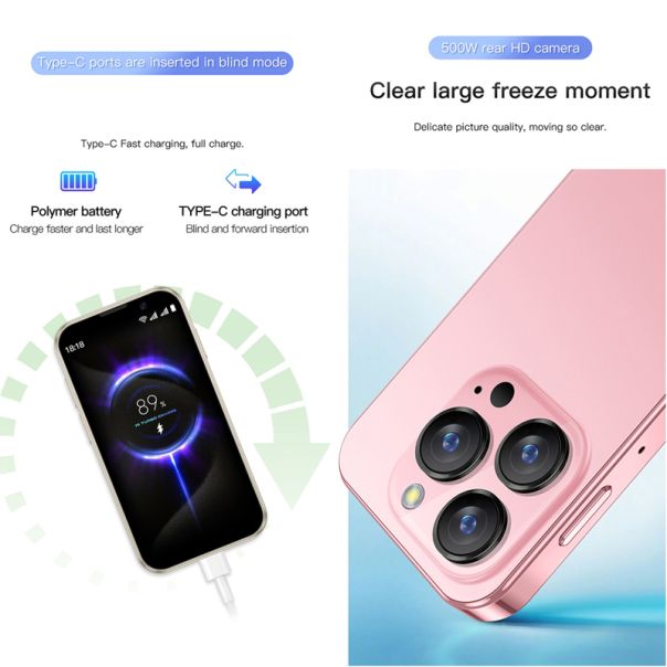 Mobilni telefon XS18 PRO, zlatna - R2311