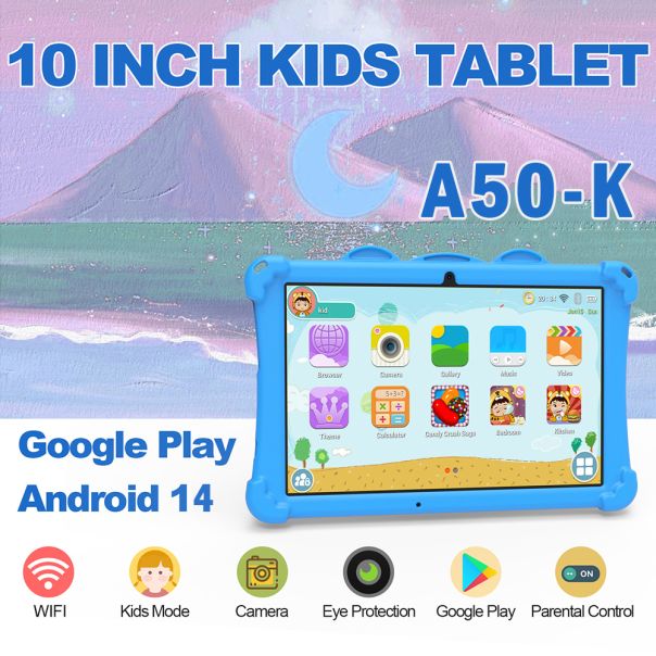 Wintouch tablet za decu A50k 10.1 inca plavi - EP3203875