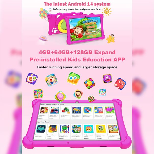 Wintouch tablet za decu A50k 10.1 inca pink - EP3041671
