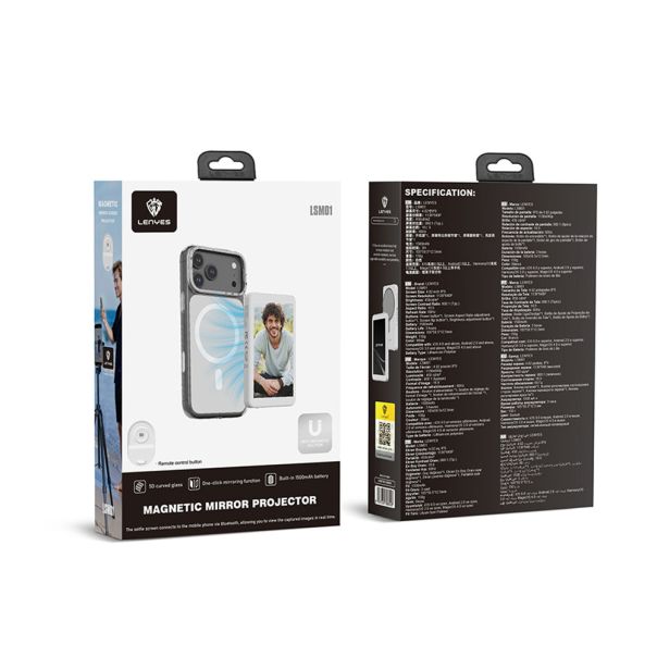 Selfie monitor magnetic LSM01, bela - EP2797513