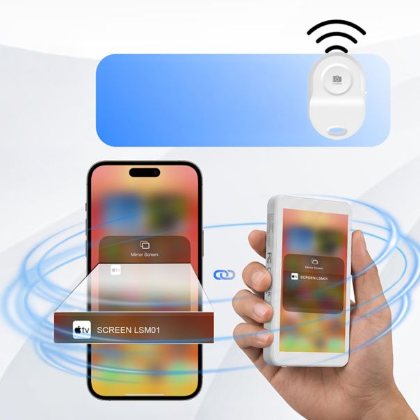 Selfie monitor magnetic LSM01, bela - EP2797513