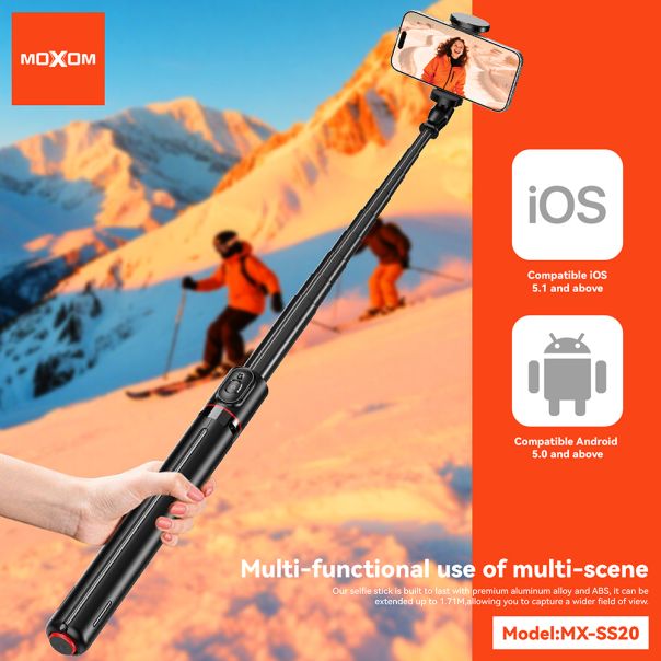 Selfie drzac/tripod Moxom MX-SS20 crni - EP3166515