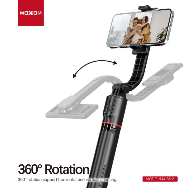 Selfie drzac/tripod Moxom MX-SS16 pink - EP3090754