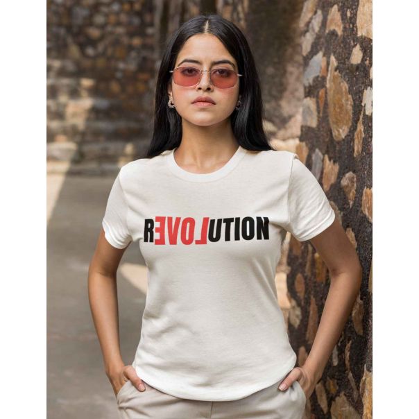 TAMANITZA Ženska bela majica IN LOVE - Tamanitza14