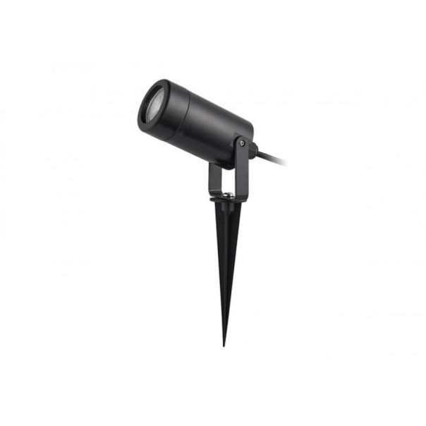 Rabalux Baštenske lampe Krobia GU10 1x MAX 4W crna (7814) - 7814-1