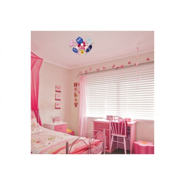 Rabalux Dečija rasveta Birdy E14 3x MAX 40W višebojna (6389) - 6389-1