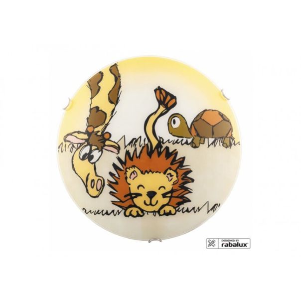 Rabalux Dečija rasveta Leon E27 2x MAX 60W višebojna (4559) - 4559-1