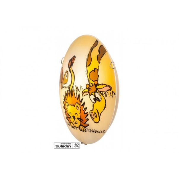 Rabalux Dečija rasveta Leon E27 2x MAX 60W višebojna (4559) - 4559-1