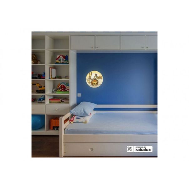 Rabalux Dečija rasveta Leon E27 2x MAX 60W višebojna (4559) - 4559-1