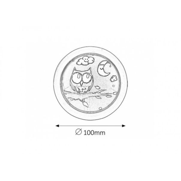 Rabalux Dečija rasveta Shepherd LED 03W višebojna (4563) - 4563