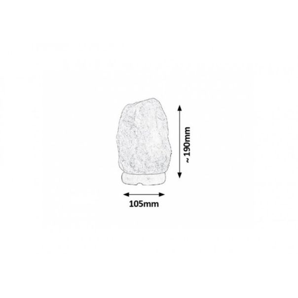 Rabalux Dekorativna rasveta Rock E14 1x MAX 15W narandžasta (4120) - 4120