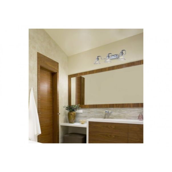 Rabalux Kupatilska rasveta Antoine E14 3x MAX 40W hrom (3209) - 3209-1