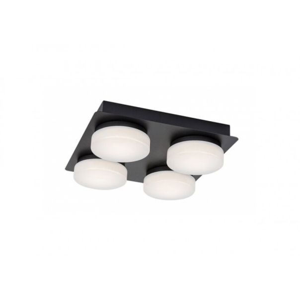 Rabalux Kupatilska rasveta Attichus LED 21W mat crno (75004) - 75004