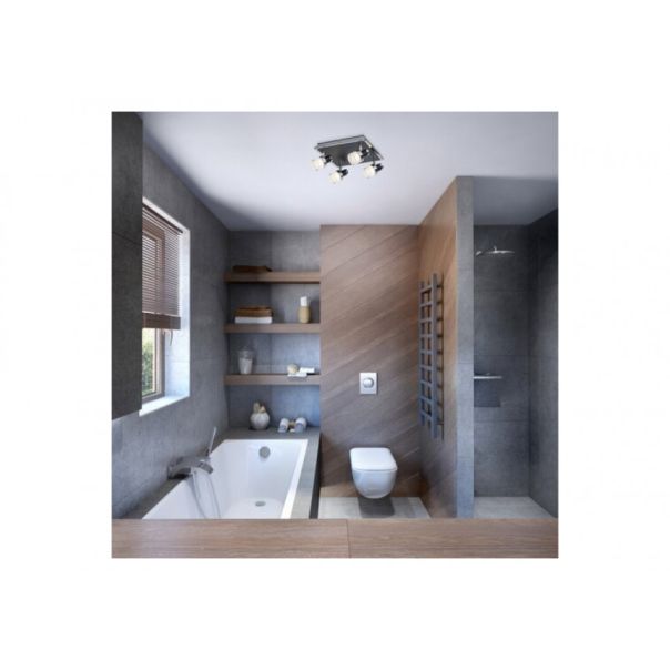 Rabalux Kupatilska rasveta Harold LED 20W crna (5024) - 5024-1