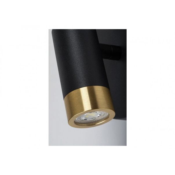 Rabalux Kupatilska rasveta Kadir LED 3W crno zlato (75040) - RAS003283A00000