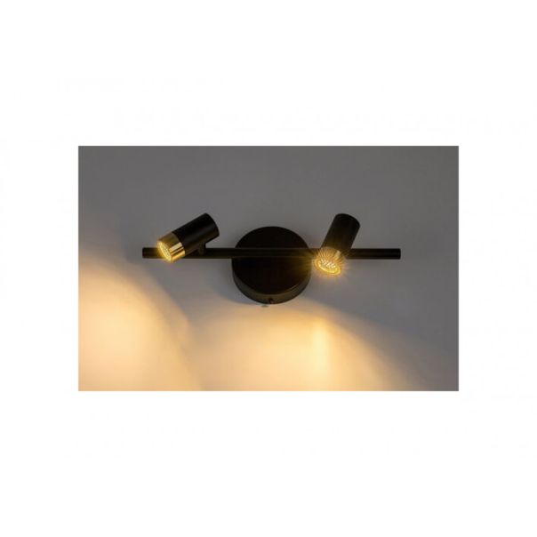 Rabalux Kupatilska rasveta Kadir LED 6W crno zlato (75041) - RAS003284A00000