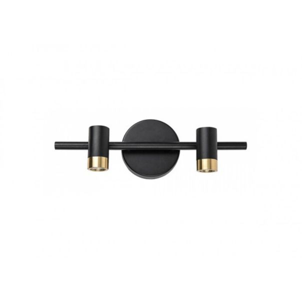 Rabalux Kupatilska rasveta Kadir LED 6W crno zlato (75041) - RAS003284A00000