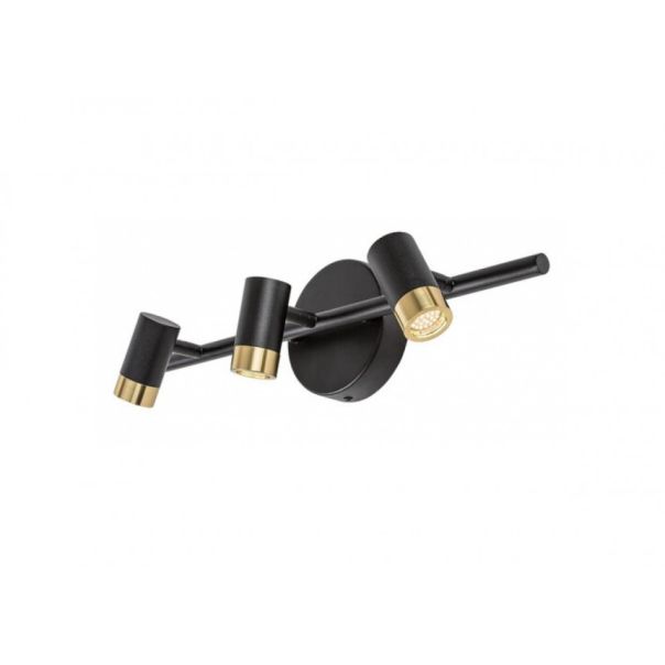 Rabalux Kupatilska rasveta Kadir LED 9W crno zlato (75042) - RAS003285A00000