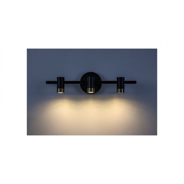 Rabalux Kupatilska rasveta Kadir LED 9W crno zlato (75042) - RAS003285A00000