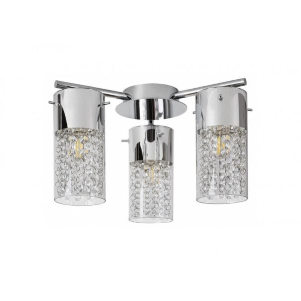 Rabalux Kupatilska rasveta Niagara E14 3x MAX 40W hrom (2195) - 2195-1