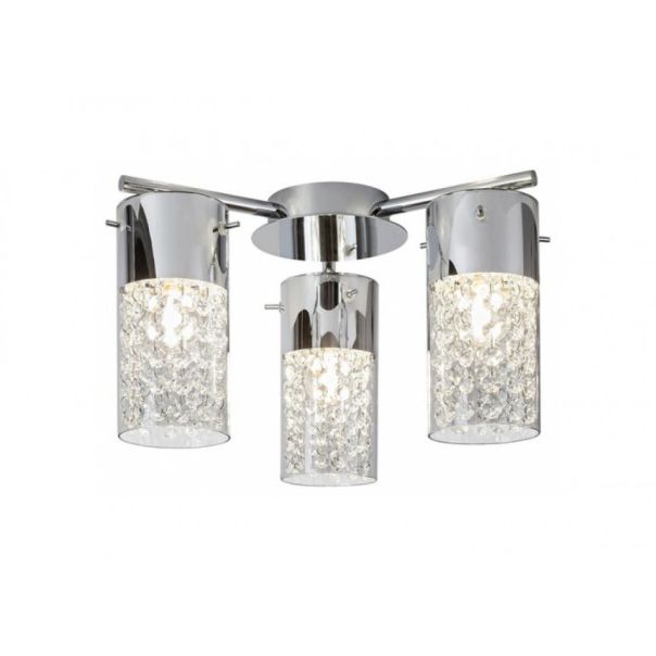 Rabalux Kupatilska rasveta Niagara E14 3x MAX 40W hrom (2195) - 2195-1