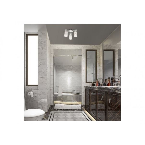 Rabalux Kupatilska rasveta Niagara E14 3x MAX 40W hrom (2195) - 2195-1