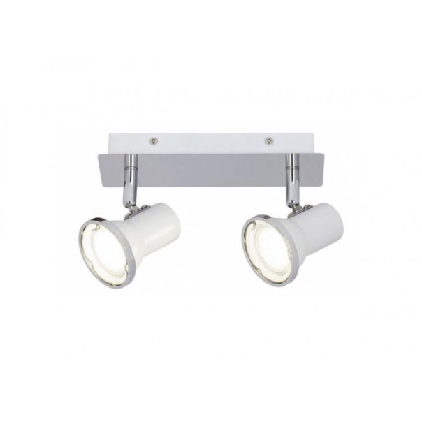 Rabalux Kupatilska rasveta Steve GU10 2x MAX 15W bela (5498) - 5498