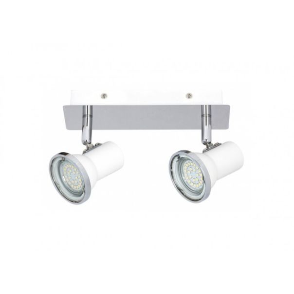 Rabalux Kupatilska rasveta Steve GU10 2x MAX 15W bela (5498) - 5498