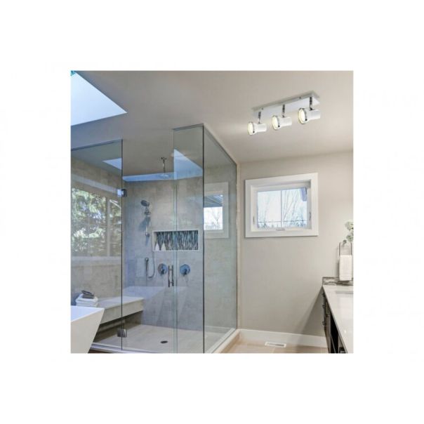 Rabalux Kupatilska rasveta Steve GU10 3x MAX 15W bela (5499) - 5499