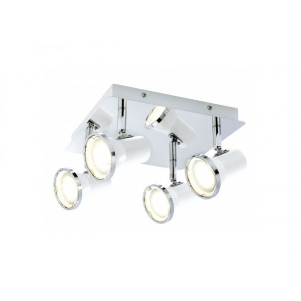 Rabalux Kupatilska rasveta Steve GU10 4x MAX 15W bela (5500) - 5500