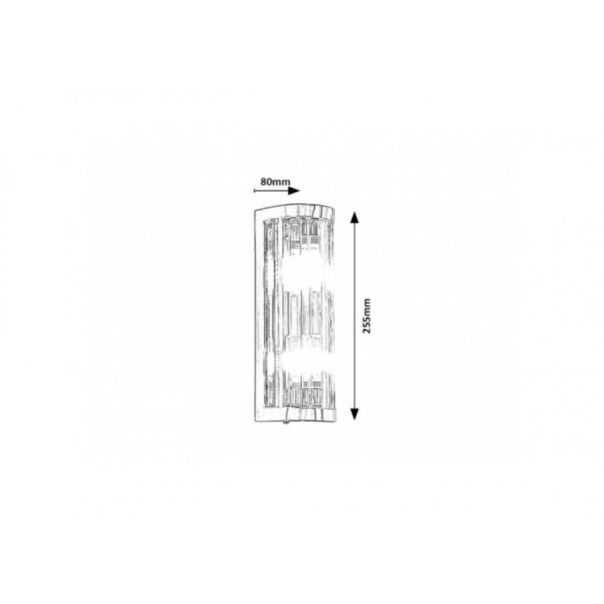 Rabalux Kupatilska rasveta Sybil G9 2X MAX 28W hrom (75035) - RAS002587A00000
