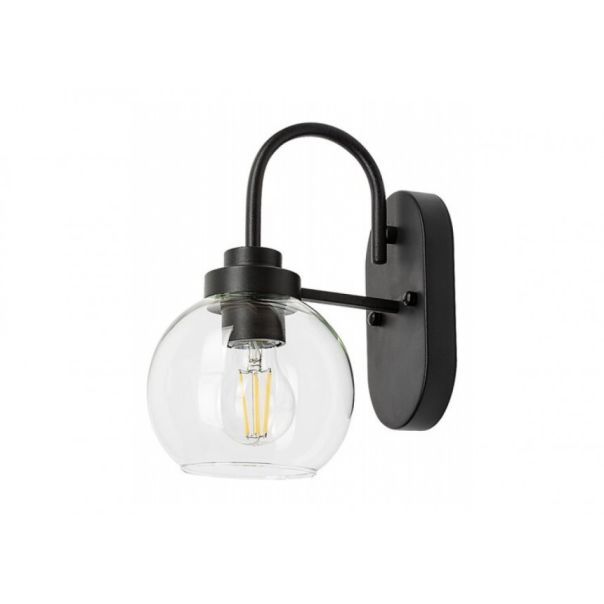 Rabalux Kupatilska rasveta Tirina E27 1x MAX 15W mat crno (75005) - 75005