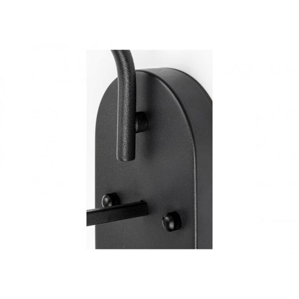 Rabalux Kupatilska rasveta Tirina E27 1x MAX 15W mat crno (75005) - 75005