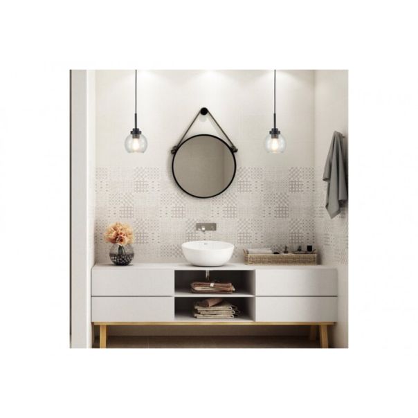 Rabalux Kupatilska rasveta Tirina E27 1x MAX 15W mat crno (75006) - 75006