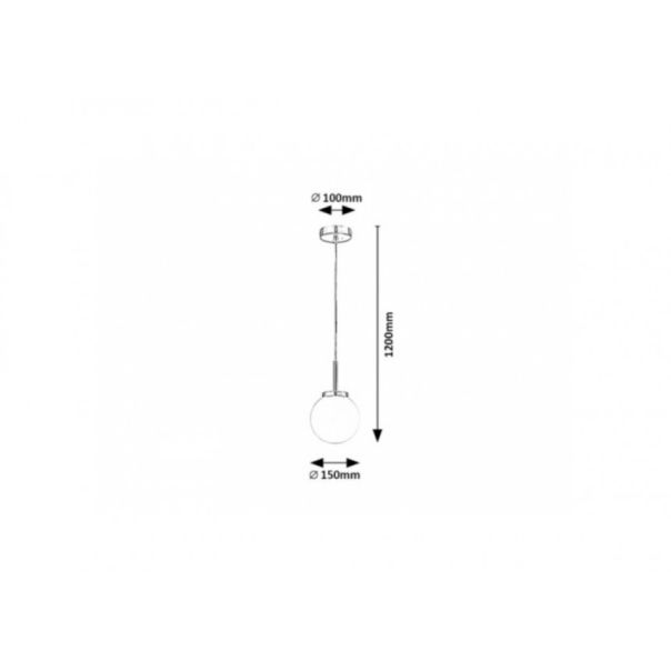 Rabalux Kupatilska rasveta Togo E14 1x MAX 40W hrom (75007) - 75007