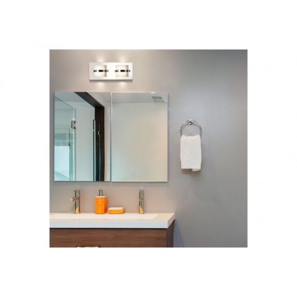 Rabalux Kupatilska rasveta Tony LED 2x 5W hrom (5490) - 5490-1-1