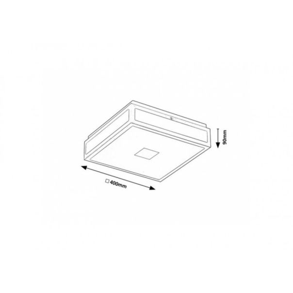 Rabalux Kupatilska rasveta Zoya LED 24W hrom (75034) - RAS002581A00000