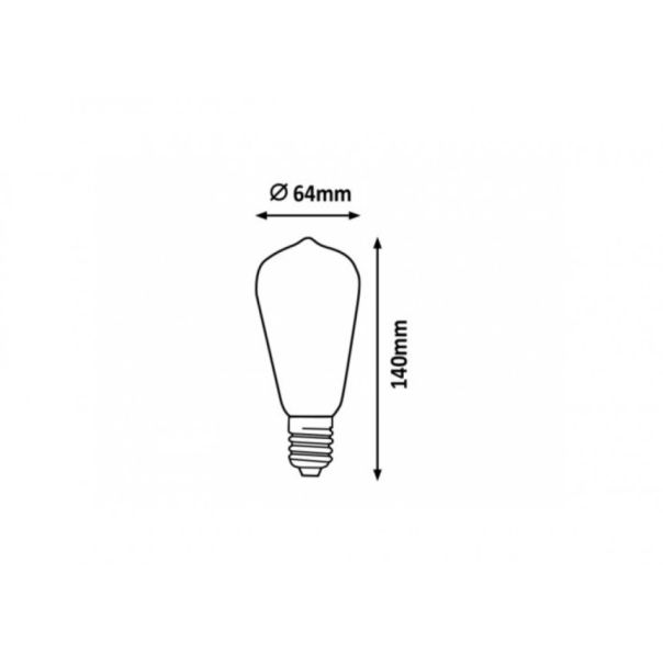 Rabalux LED vlakna Filament-LED W bršljan (79156) - SIJ000267A00000