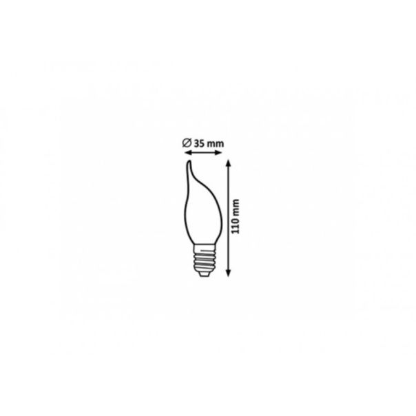 Rabalux LED vlakna Filament-LED W providno (79146) - SIJ000295A00000