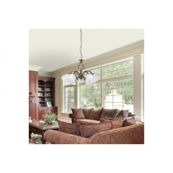 Rabalux Luster Beckworth E14 5x MAX 40W bronzana (7135) - 7135