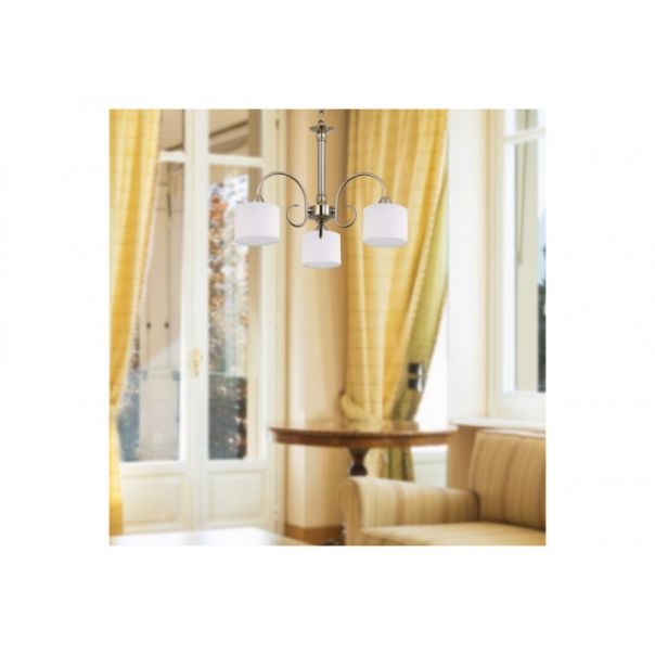 Rabalux Luster Edith E27 3x MAX 60W antik mesing (7275) - 7275