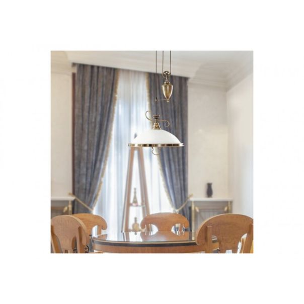 Rabalux Luster Elisett E27 1x MAX 60W bronzana (2756) - 2756