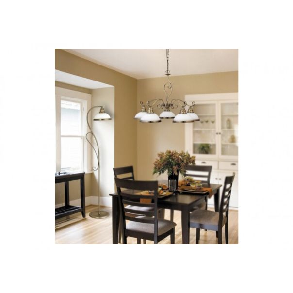 Rabalux Luster Elisett E27 5x MAX 60W bronzana (2755) - 2755