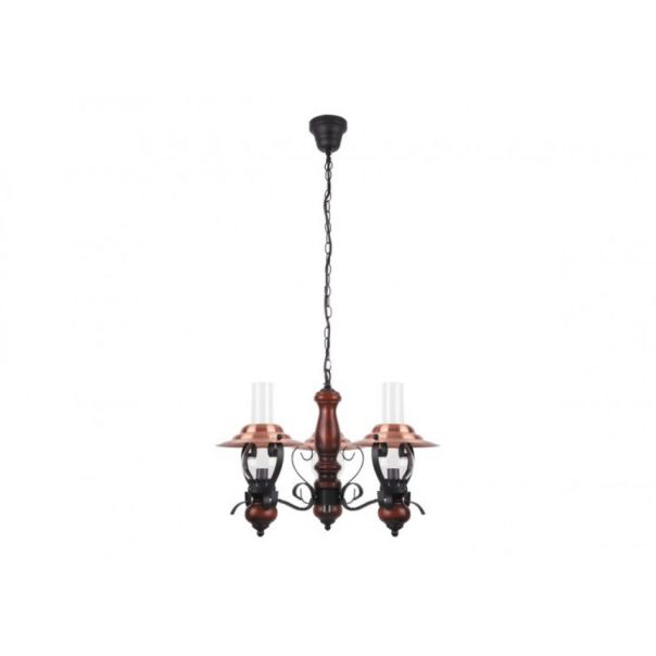 Rabalux Luster Enna E14 3x MAX 40W crna (7860) - 7860