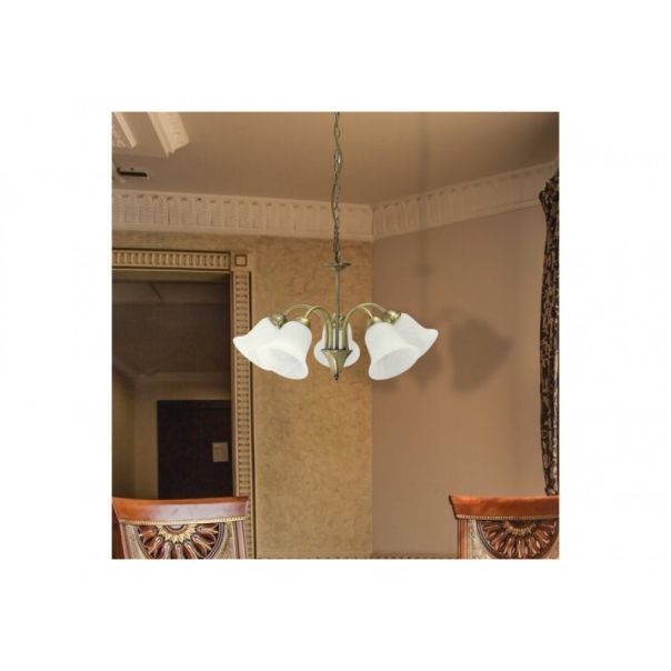 Rabalux Luster Francesca E14 5x MAX 40W bronzana (7375) - 7375