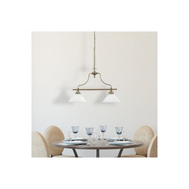 Rabalux Luster Marian E27 2x MAX 60W bronzana (2707) - 2707
