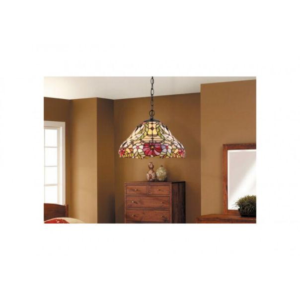 Rabalux Luster Mirella E27 2x MAX 60W bronzana (8086) - 8086