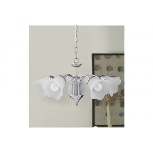 Rabalux Luster Rafaella E14 5x MAX 40W hrom (7245) - 7245