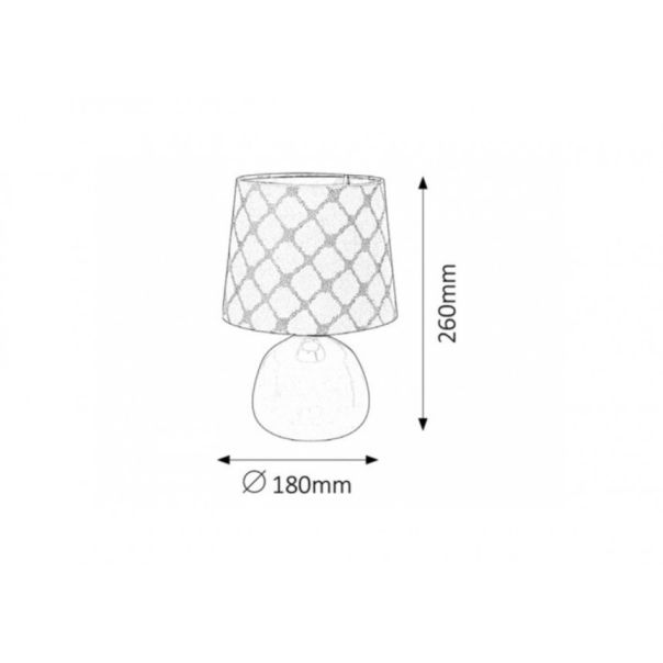 Rabalux Noćna svetla Ellie E14 1x MAX 40W bež (4380) - 4380