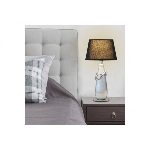 Rabalux Noćna svetla Evelyn E14 1x MAX 40W srebrna (4372) - 4372